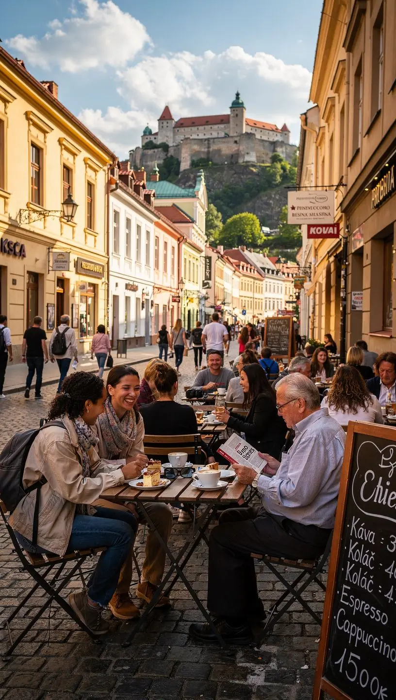 Detailní mapa regionálních turistických tras s vyznačenými atrakcemi.