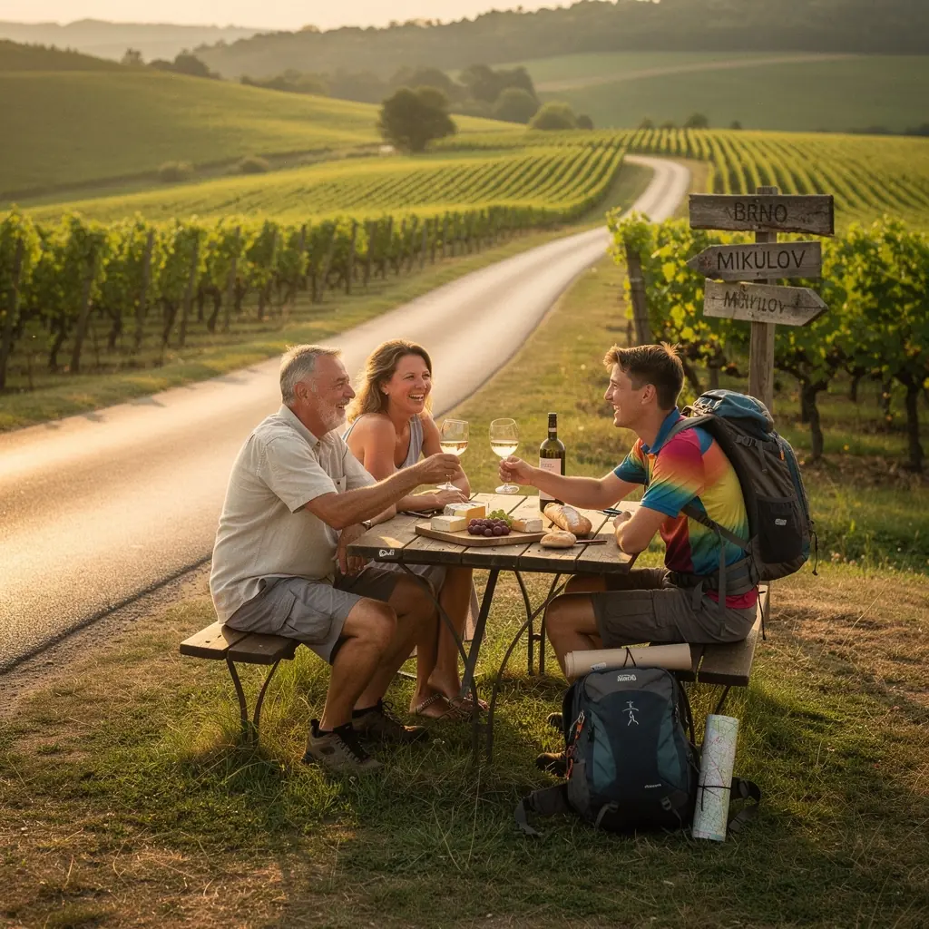 Kola a turistické vybavení připravené na dobrodružství v české přírodě.