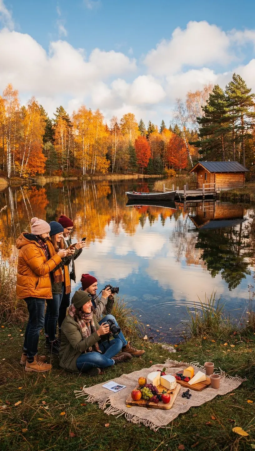 Reisijaid, kes naudivad taluturismi traditsioonilises farmimajas
